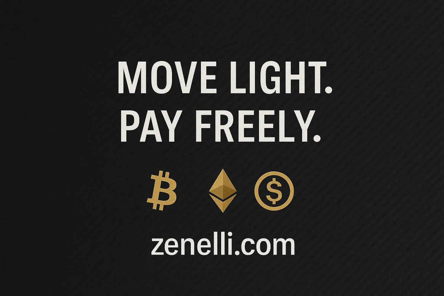 Zenelli® introduces cryptocurrency payments