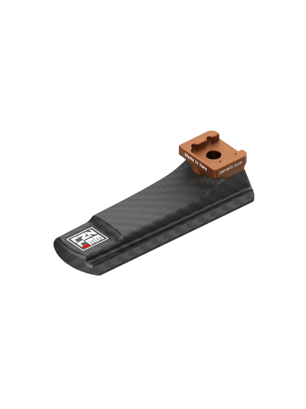 lens foot supporting heavy camera lens for improved balance and control
