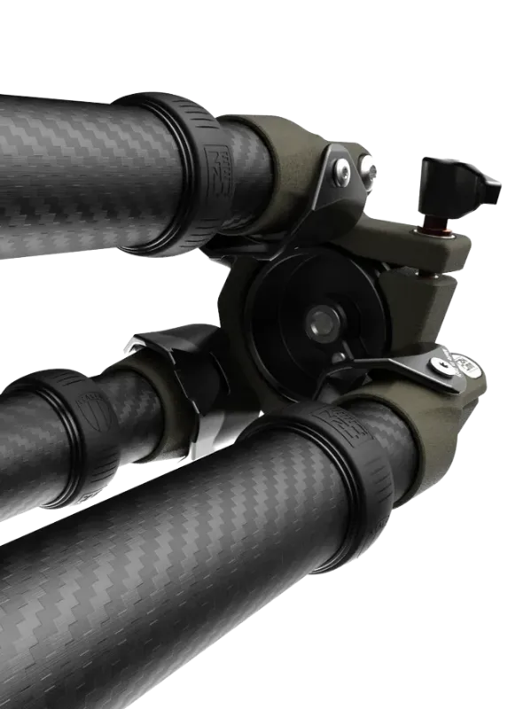 carbon fiber shooting tripod ts with fast deployment and stable support