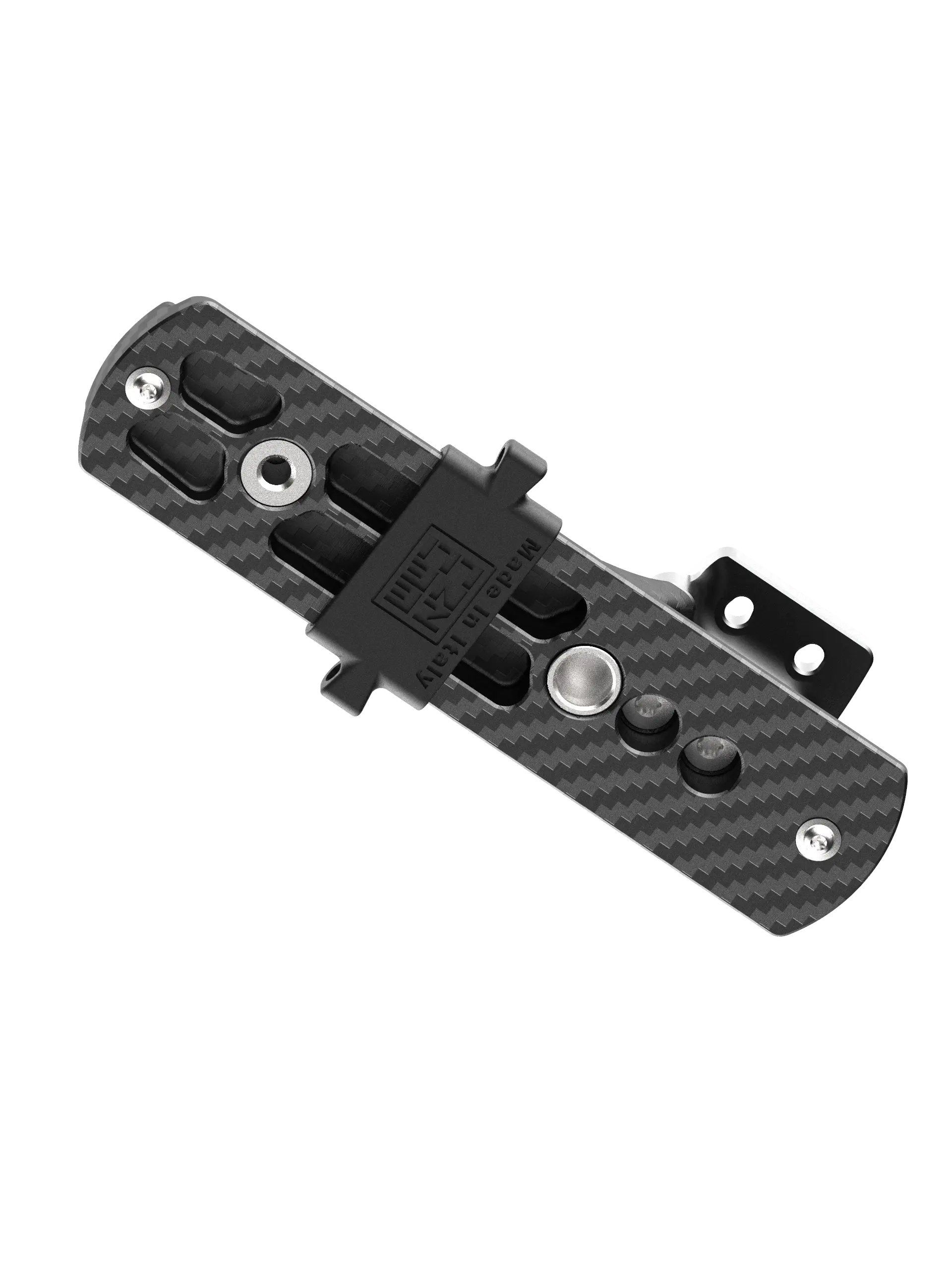 View of carbon foot lens by Zenelli