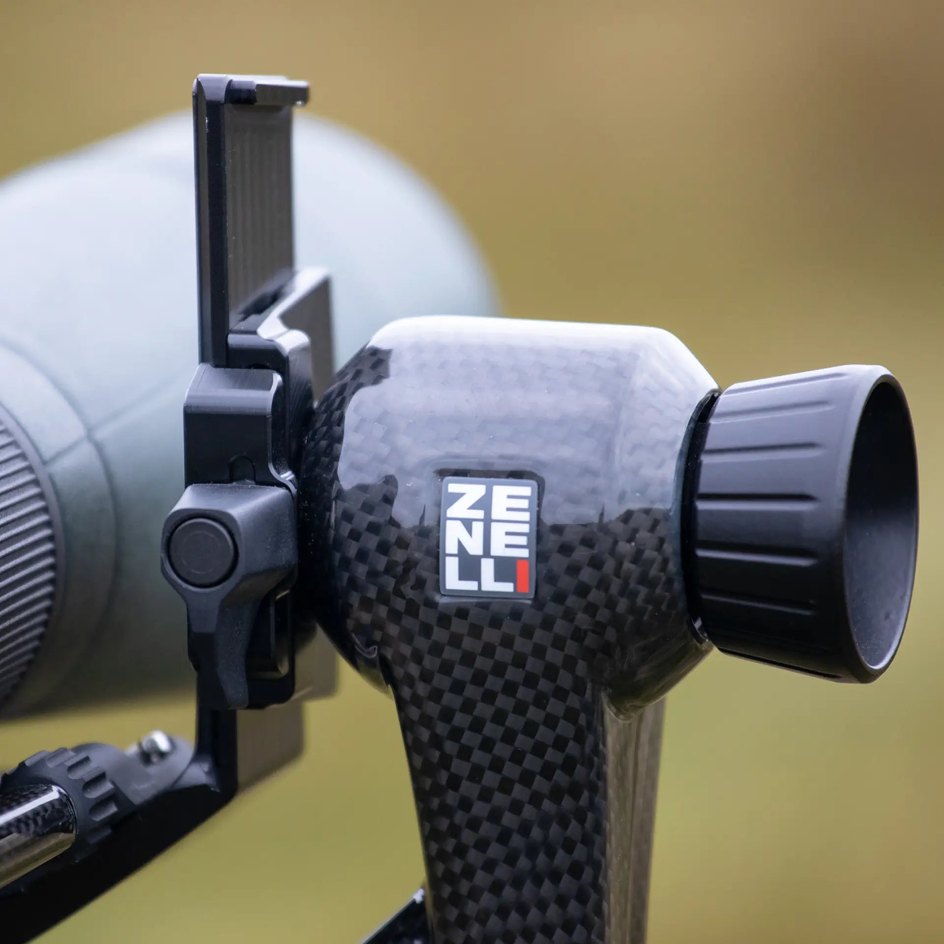 View of gimbal head carbon fiber zc by Zenelli