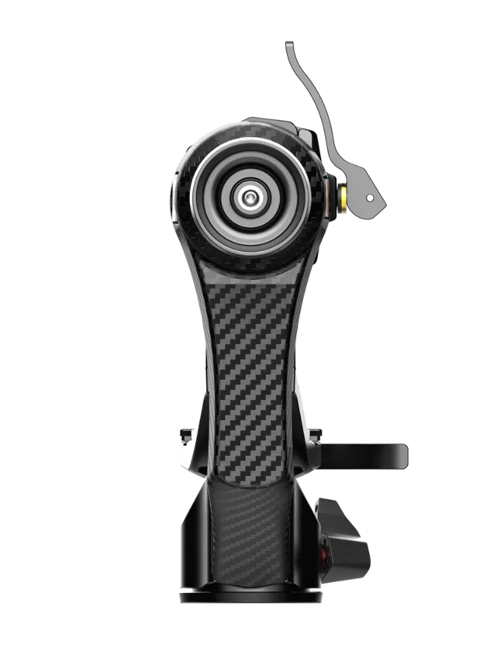 View of gimbal head carbon fiber zc basic glossy by Zenelli