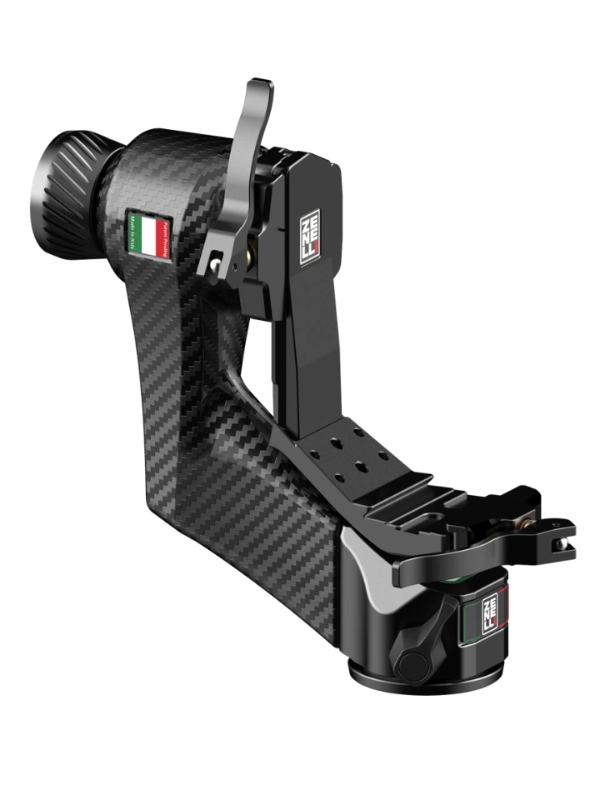 compact carbon gimbal head zc for telephoto photography lightweight and portable