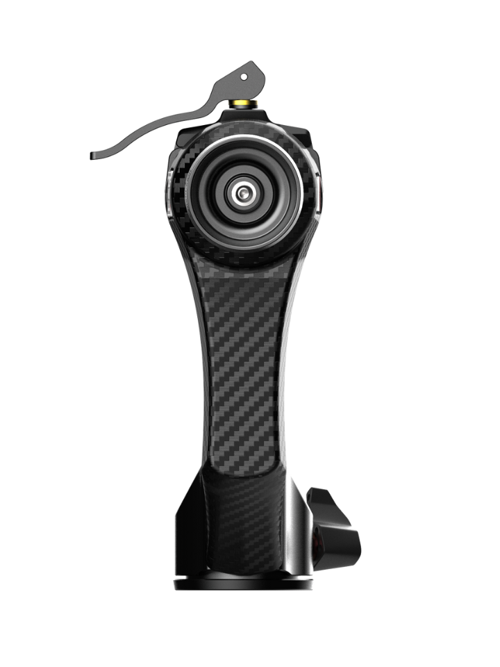 View of gimbal head carbon fiber zr essential glossy by Zenelli