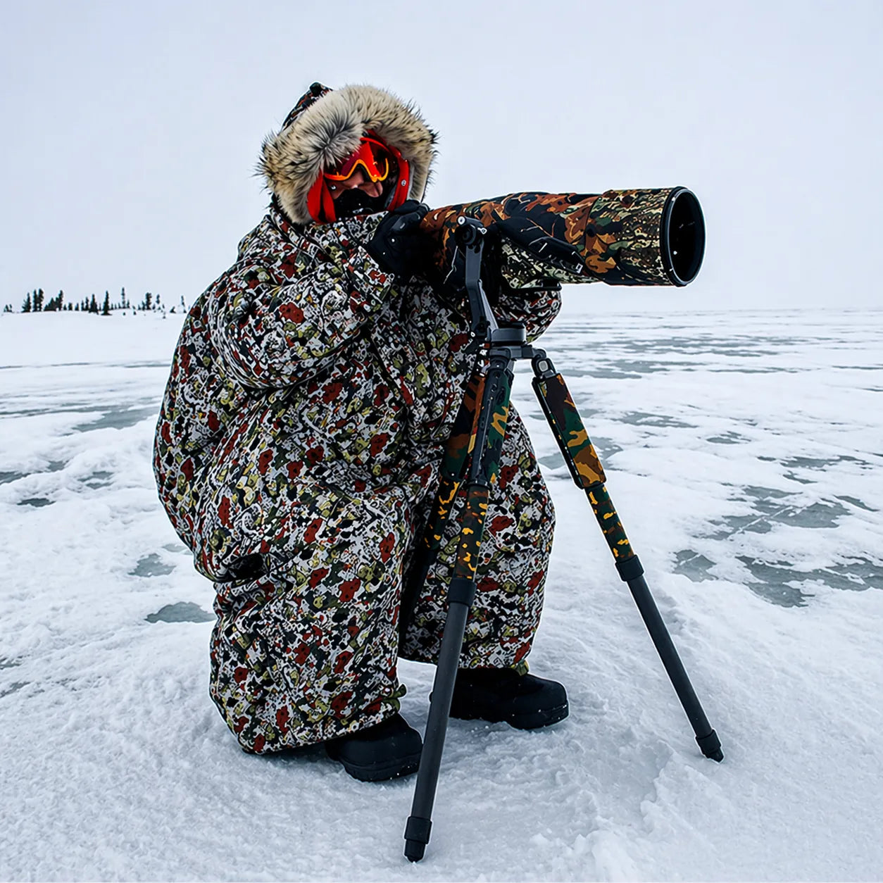 zenelli carbon camera support system for telephoto and wildlife photography
