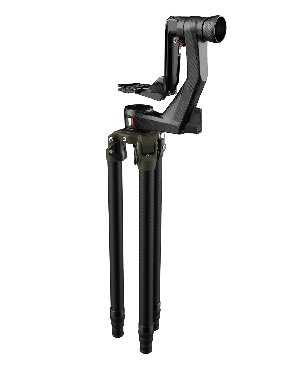 zenelli kit carbon vt tripod and gimbal head