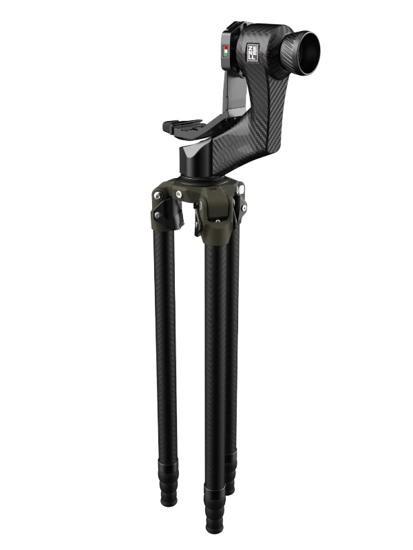 carbon tripod and gimbal system for wildlife photography