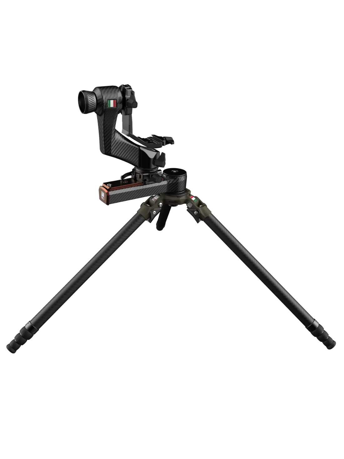 zenelli kit carbon vt tripod and gimbal head
