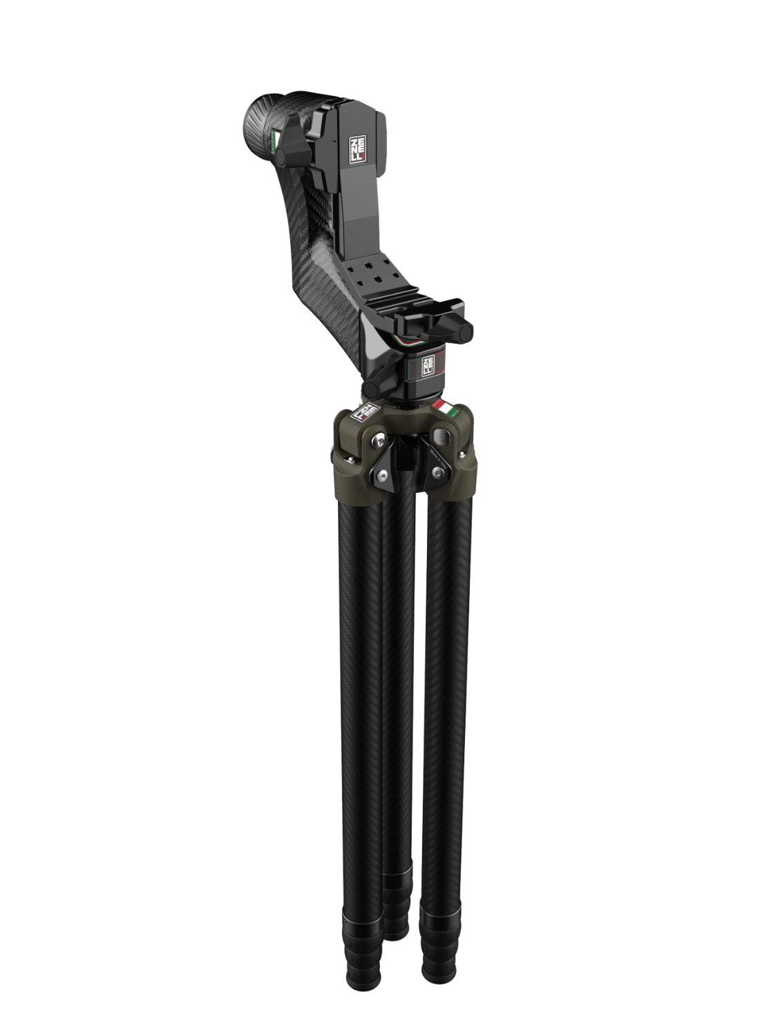 zenelli kit carbon vt tripod and gimbal head