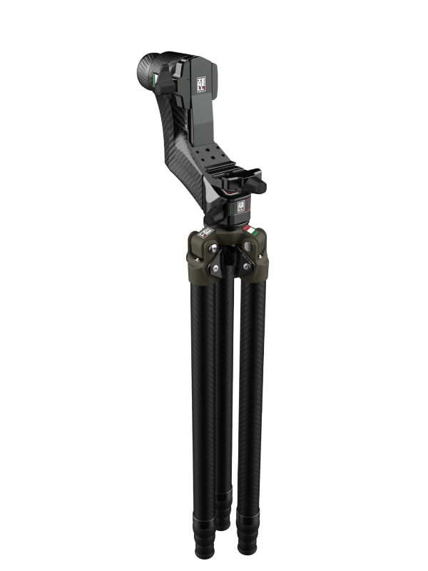carbon tripod and gimbal system for wildlife photography