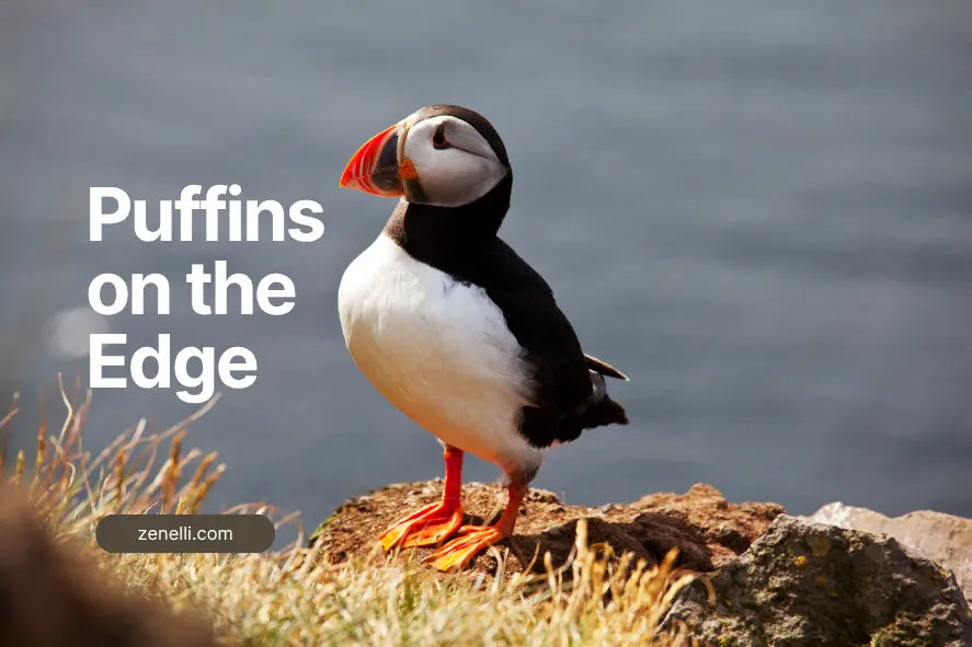 Puffins on the Edge
