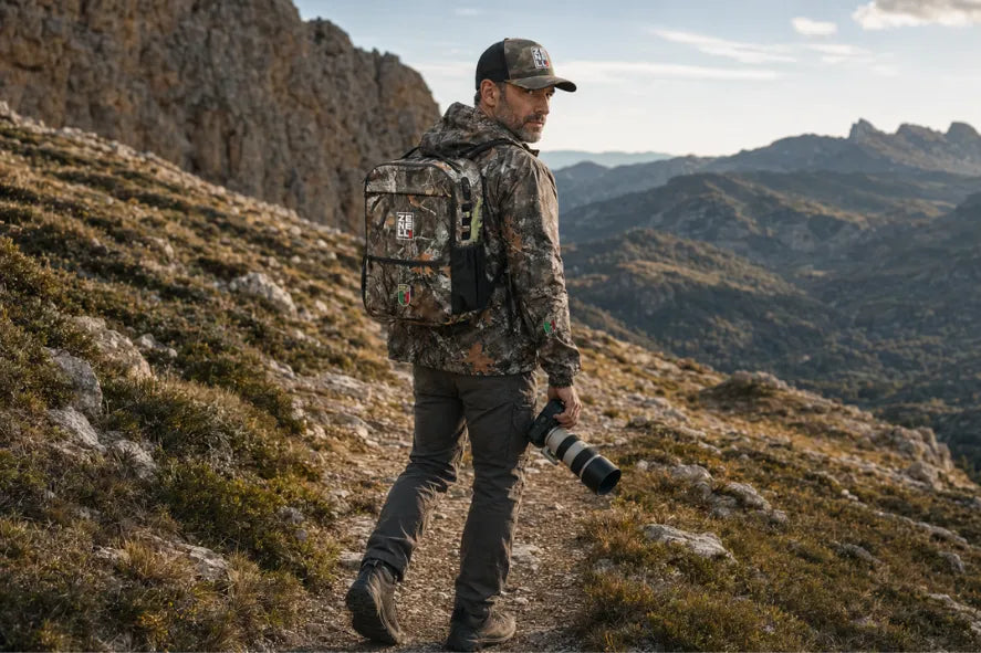 Discover Zenelli Photography Apparel, premium outdoor clothing designed for wildlife photographers, birdwatchers and nature enthusiasts. Comfort, durability and functionality engineered for every adventure.