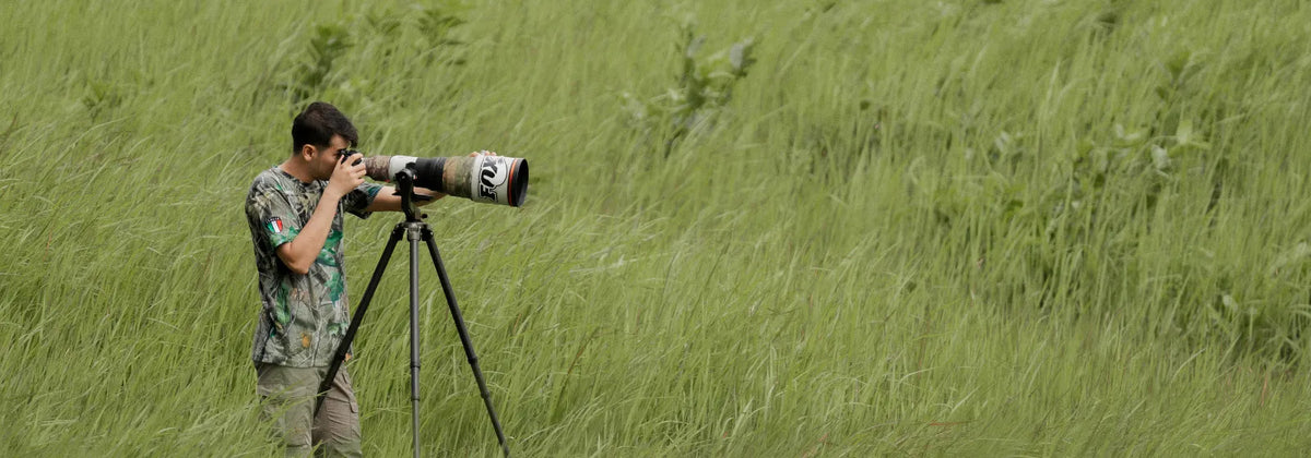 Zenelli collection of carbon fiber tripods and photography accessories