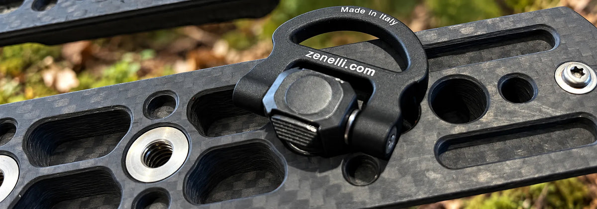 Zenelli QD strap swivel for direct strap connection without carabiner