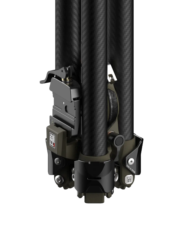 bc ball head mounted on tripod for stable and compact shooting setup
