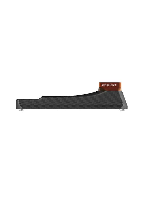 high strength carbon lens foot for stable and precise camera positioning