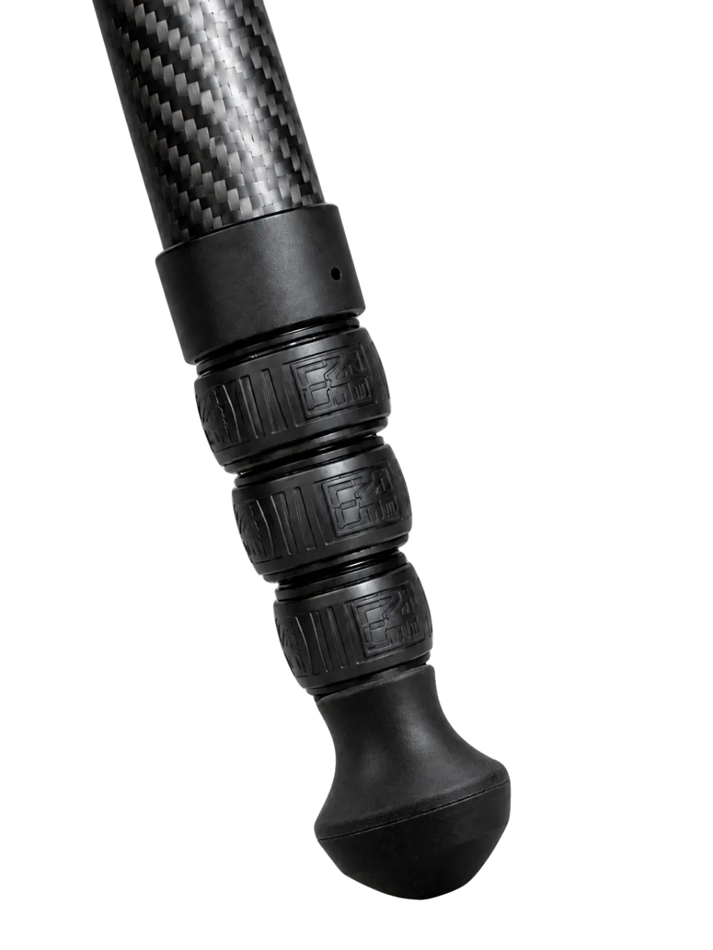 Stainless steel tripod spike for secure ground contact on soil, gravel and outdoor terrain