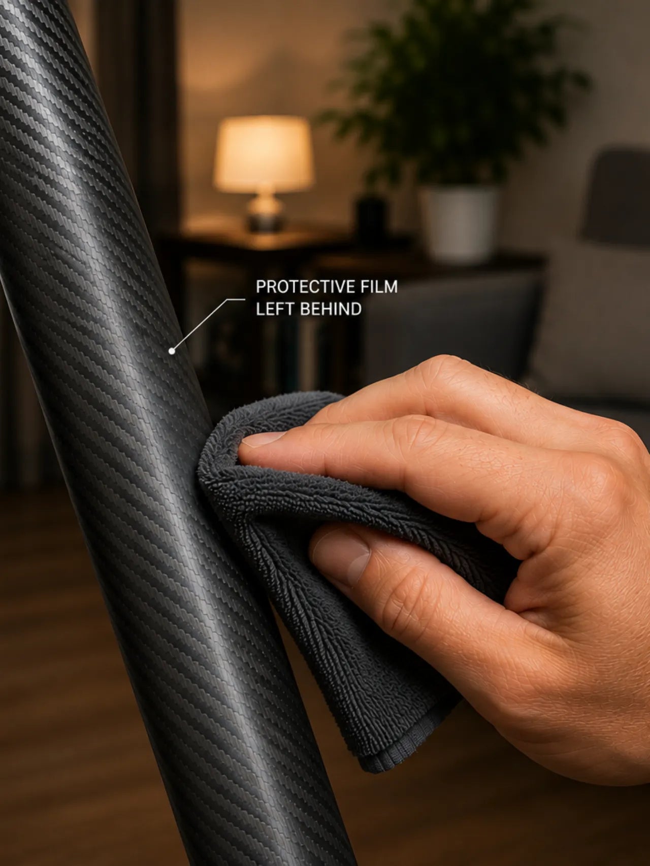 Zenelli Carbon Care protective coating for carbon fiber camera accessories with hydrophobic film technology