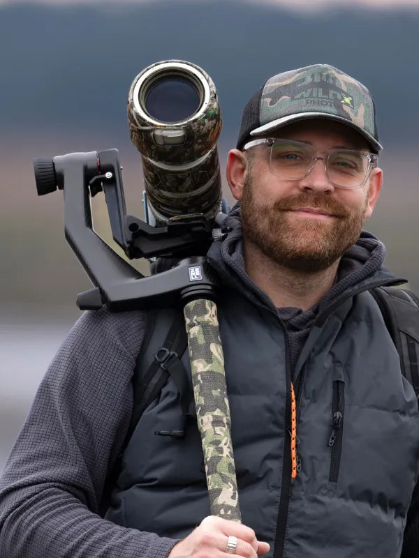 zx gimbal head detail showing precision bearings and smooth rotation system