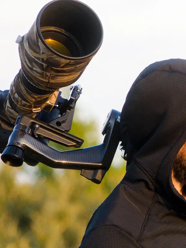 lightweight carbon gimbal head zx with stable and accurate tracking control