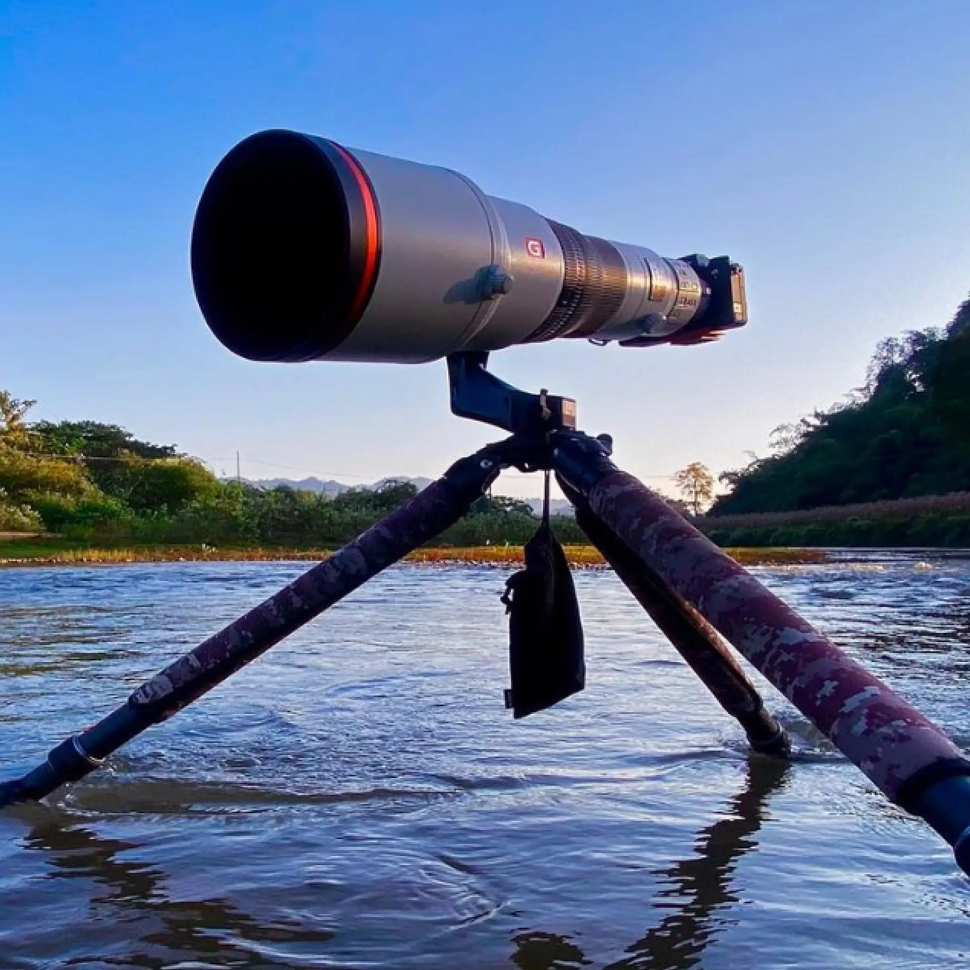 View of gimbal head carbon fiber zr by Zenelli