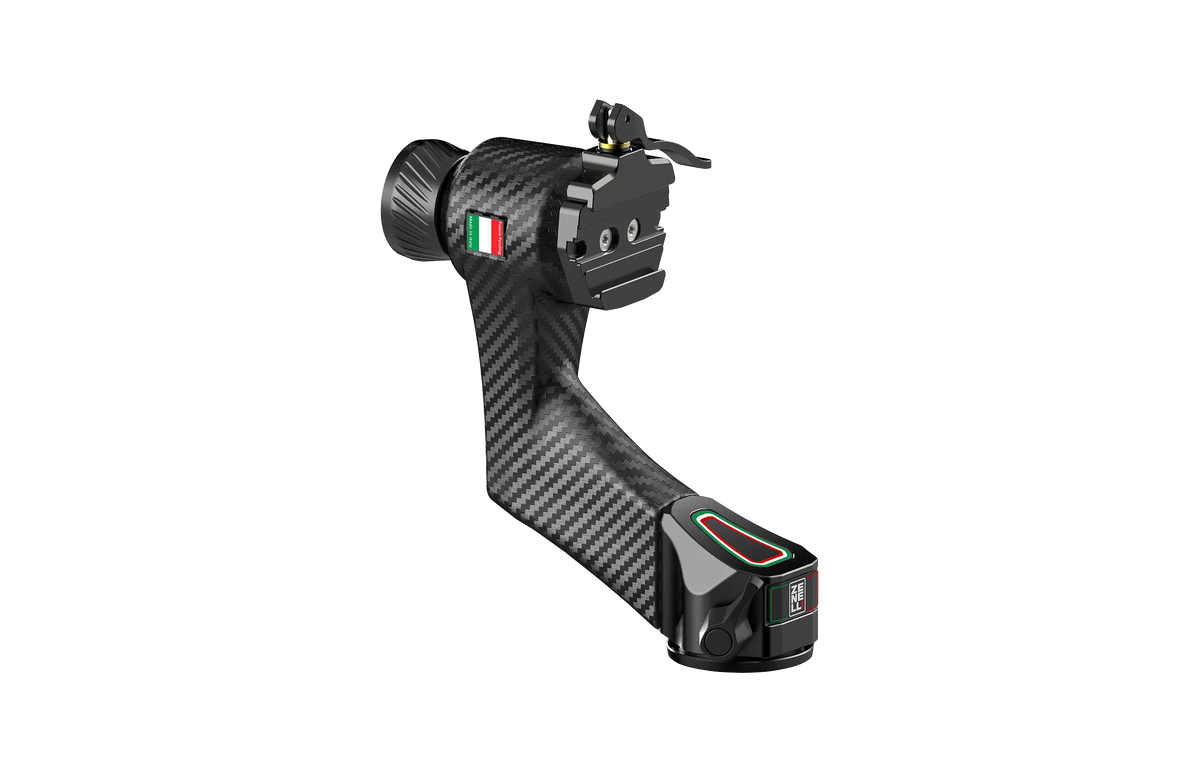 View of gimbal heads carbon zr by Zenelli