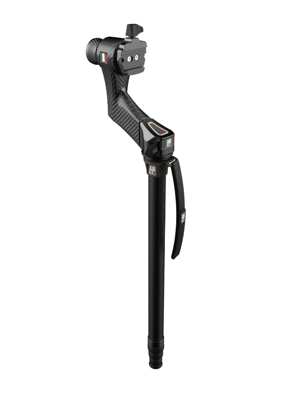 carbon monopod with gimbal head for telephoto photography lightweight and fast setup