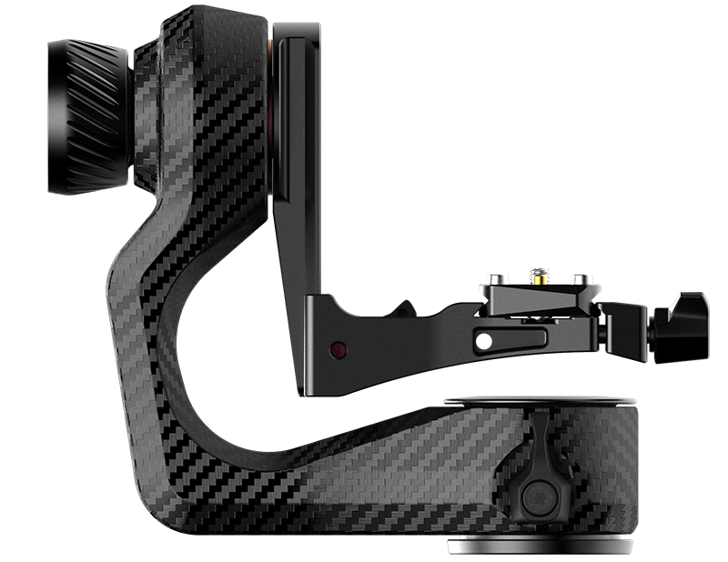 A Zenelli carbon fiber gimbal head