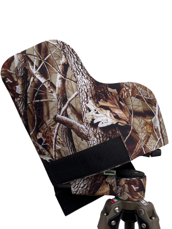 gimbal head cover pouch for reducing reflections and blending into environment