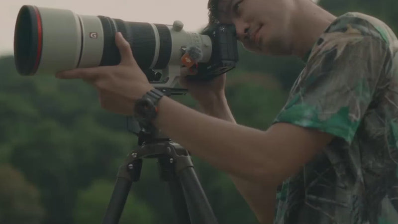 Professional camera support equipment for wildlife and bird photography, designed and made in Italy by Zenelli.